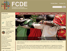 Tablet Screenshot of internationalcommunitydevelopment.org